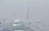 Bad weather disrupts flight schedules